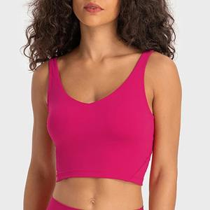 Nouveau soutien-gorge de sport de haute qualité soutien-gorge de yoga respirant en nylon spandex conception personnalisée soutien-gorge élégant pour femmes en gros pour femmes - Product Image 1