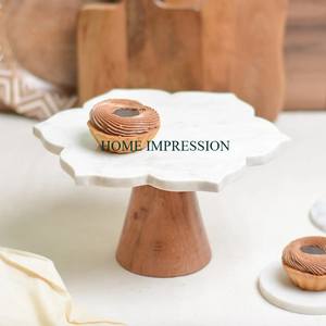 Designer Wooden Made Dessert <b>Stand</b> With Customized Size Highest Quality Customized Logo Available <b>Cake</b> <b>Stand</b> <b>for</b> Hot <b>Sale</b> - Product Image 5