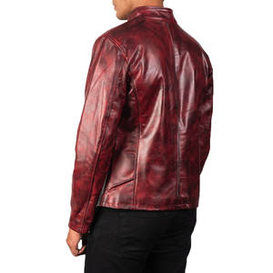 <b>Men</b> Latest Design <b>Leather</b> <b>jacket</b> for <b>men</b> Factory Direct High Quality Zipper Classic College Style <b>trucker</b> <b>Leather</b> <b>jacket</b> for <b>men</b> - Product Image 3