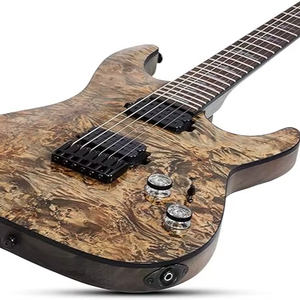 Guitarra Bajo Omen Elite-6 Nueva, Color Carbón, con Diapasón de Ébano y Fondo/Lados de Arce, Lista para Envío Mundial - Product Image 1
