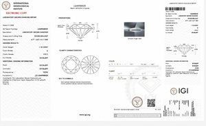 Diamant de qualité supérieure cultivé en laboratoire pour les bijoux de fiançailles et de mariage, disponible dans le monde entier - Product Image 2