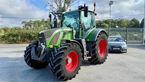 รถแทรกเตอร์เฟนด์ท M704 110 แรงม้า ขับเคลื่อน 4 ล้อ ห้องโดยสารปิด ล้อสีเขียวแดง เครื่องจักรกลการเกษตร - Product Image 5
