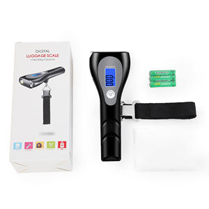 다기능 디지털 캠핑 수하물 저울 50kg/<span class=keywords><strong>10g</strong></span> 휴대용 전기 토치 기능 야외 활동용 걸이 저울 - Product Image 6