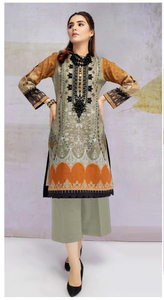 Vestidos informales afganos indios paquistaníes para mujer, vestidos de algodón Kari de pollo para césped, colección de verano, nuevos diseños de moda - Product Image 2