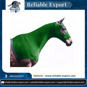 Capuche d'équitation personnalisable de haute qualité Cou complet Stretch Tailles réglables Tack de cheval de haute qualité - Product Image 6