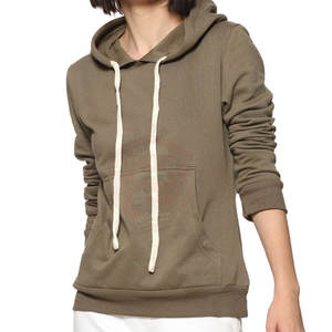 Sweats à capuche pour femmes les plus vendus de couleur unie solide avec taille personnalisée Sweats à capuche pour femmes à prix raisonnable - Product Image 1