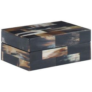 Handmade Diamond Pattern Resin and MDF Jewelry <b>Box</b> with Stylish Inlay Lid Carton <b>Packed</b> Storage Case - Product Image 5