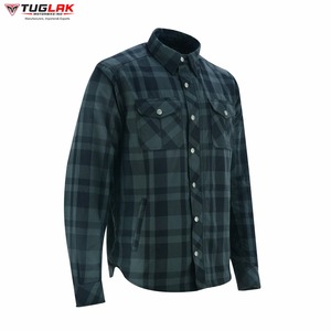 เสื้อแจ็กเก็ตนักขี่จักรยานผ้าสักหลาดขอบผ้าสักหลาดสำหรับรถจักรยานยนต์ - Product Image 3