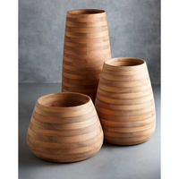 Jardin populaire moderne décoratif fibre argile fleur planteur taille différente jardinière Pot ciment pots de fleurs