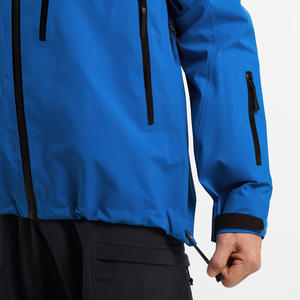 Veste de ski d'extérieur pour hommes avec doublure thermique avec logo en tissu imperméable coupe personnalisée OEM et options de marque de distributeur - Product Image 5
