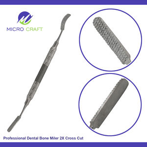 Fraise à os dentaire professionnelle 2X à coupe croisée en acier inoxydable de haute qualité, fabricant d'instruments personnalisés, Sialkot, Pakistan - Product Image 3