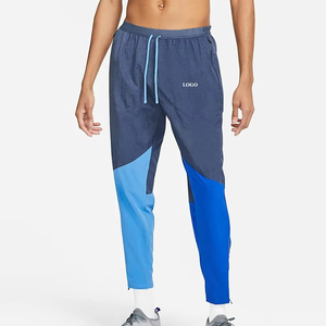 Pantalons cargo décontractés pour hommes très vendus, pantalons de jogging en toile tendance, grande taille, style à devant plat, logo à la taille, vêtements décontractés - Product Image 1