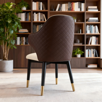 Chaise de loisirs en bois moulé de l'usine de Foshan, avec structure en contreplaqué courbé