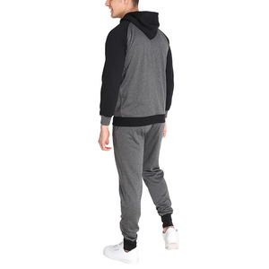Survêtement homme personnalisé, coupe slim, respirant, avec logo personnalisé, prix de gros. - Product Image 3