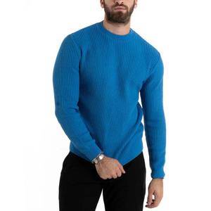 Suéteres de Punto de Invierno para Hombre al por Mayor, Corte Regular, 100% Algodón, Transpirables, Antibolitas, Antiarrugas, de Peso Medio - Product Image 2