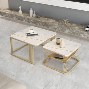 Table basse avec finition brillante parfaite pour les hôtels restaurants et l'ameublement d'intérieur d'appartement moderne - Product Image 4