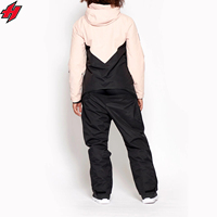 Neige hommes femmes coupe-vent imperméable Ski veste costume Snowsuit combinaison capuche pour ski chaud une pièce coupe-vent grande taille