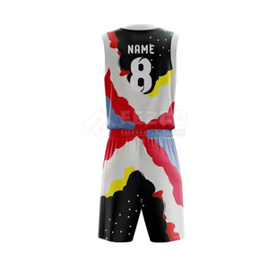 Uniforme de Baloncesto Ligero y Transpirable para Hombre, Talla Grande, 100% Poliéster, Ropa Deportiva sin Mangas para Venta en Línea - Product Image 3