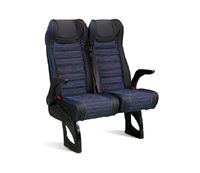 Siège de van pliable double confortable de luxe VIP de haute qualité pour passagers de bus, marque Yavuz, certifié ISO9001