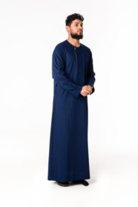 La ropa islámica más vendida para hombres Thobe musulmán árabe Thobe venta al por mayor Jubba para hombres ropa islámica para hombres thobe - Product Image 3
