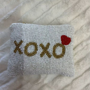 กระเป๋าใส่เหรียญประดับลูกปัดแบบคลาสสิกกระเป๋าแต่งหน้าประดับด้วยลูกปัดมุกและเพชรของขวัญสำหรับงานแต่งงานหรือปาร์ตี้สำหรับผู้หญิง - Product Image 1