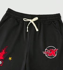 2025 Pantalones de chándal con estampado personalizado para hombre Joggers de pierna acampanada con cordón de alta calidad con diseño de letra impresa - Product Image 3