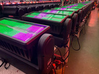 Nouveau extérieur LED stroboscopique étanche IP65 tête mobile scène lumière spectacle événements JDC1 orageux DMX DJ Club Disco RGB Flash matrice lumière