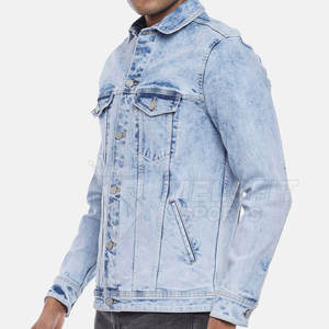Hot Selling 100% Cotton Men's Winter <b>Jacket</b> Premium Quality Comfortable Jeans Style Online Sale - Product Image 2