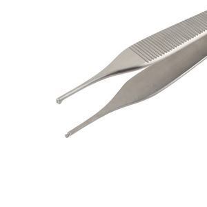 Fórceps de disección Adson Manual de acero inoxidable de alta calidad 1 2 dientes 180mm instrumentos quirúrgicos para uso en cirugía General - Product Image 6