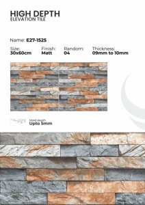 Carreaux muraux extérieurs en porcelaine 300x600mm, style moderne - Product Image 5