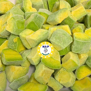 กัวคาโมลสำหรับทำสมูทตี้น้ำผลไม้สดอะโวคาโดแช่แข็งแบบเวียดนาม - Product Image 3