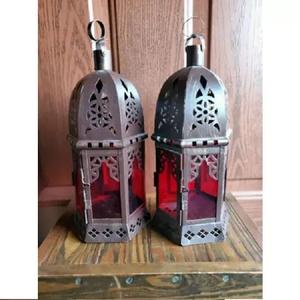 Juego de linternas colgantes para decoración del hogar y hotel, tarros de vela de Metal, diseño moderno, soporte de velas de cobre, linterna de Metal - Product Image 3