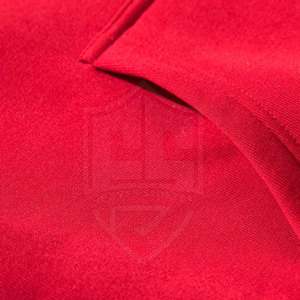 เสื้อมีฮู้ดลำลองเข้ารูปสำหรับผู้ชาย, เสื้อมีซิปขนแกะสูงสีทึบมีฮู้ดพิมพ์ลายปกเสื้อและย้อมสีล้วนสำหรับฤดูหนาวของผู้ชาย - Product Image 5
