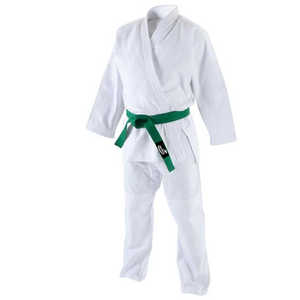 Customizable Cotton Polyester <b>Blend</b> Taekwondo Uniform for Adults for BJJ Training and Competition Short Style - Product Image 4