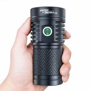 Linterna Recargable Profesional ZeroBeam F50 de 6 LED y 17000 Lúmenes, Resistente al Agua IPX8 con Alcance de 560 m y Cristal Mineral Templado - Product Image 1