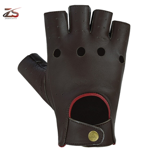 Guantes de Ciclismo de Verano, Medios Dedos, Ecológicos, Duraderos, con Pantalla Táctil, de Algodón/Poliéster/Spandex, para Uso Diario, de Pakistán - Product Image 5