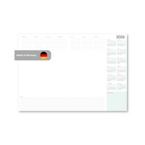 กระดาษวางแผนรายสัปดาห์แบบฉีกได้ ปี 2026 สำหรับพิมพ์ปฏิทิน - Product Image 1