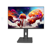 Écran d'ordinateur de bureau PC réglable de 27 pouces 1920*1080 FHD 1K IPS VA 165HZ 180HZ 1MS LED, écran plat incurvé pour jeux