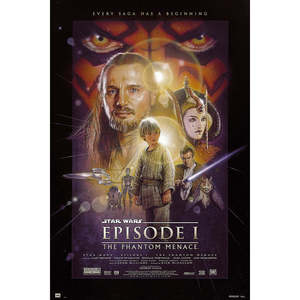 Set de 6 Pósters de Pared de Star Wars Episodios I-VI - Product Image 3