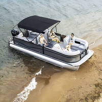 Accessoires de couverture pour remorque de bateau ponton en aluminium : sièges, mobilier, pont, pêche sportive, anti-corrosion, divertissement hors-bord
