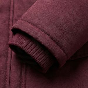 Veste parka pour homme rembourrée épaisse isolée à capuche imperméable élégante veste d'hiver chaude de plein air thermique tendance doudoune - Product Image 6