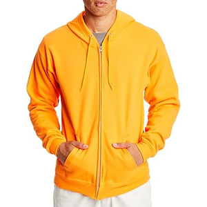 Sudadera con Capucha y Cremallera Completa, 100% Algodón, Estilo Urbano Otoñal, Corte Regular, Fabricante de Sudaderas con Capucha para Hombre, Cremallera de Alta Calidad, Básicos - Product Image 1