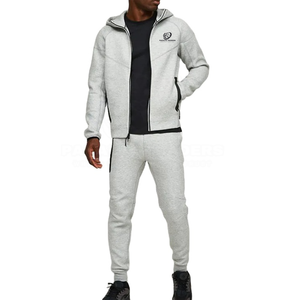 Manteau décontracté pour hommes fabriqué au Pakistan avec poche imprimée à glissière et tissu tissé à broderie courte Style d'automne - Product Image 2