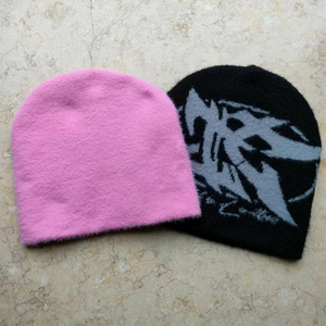 Gorro bordado con logotipo personalizado de la mejor calidad, fabricación de alto nivel de colores únicos para hombres y mujeres, gorro de dibujos animados de todos los tamaños - Product Image 2