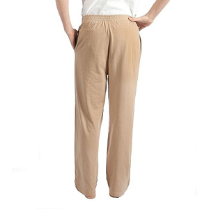 Nouveau design 2026 – Pantalon décontracté en toile, taille mi-haute élastique, respirant, extensible, coupe ajustée, idéal pour les voyages - Product Image 4