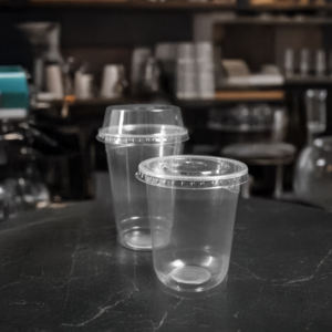 Quang Quan Viet Nam Usine En Gros 95mm Simple Paroi Gobelets En Plastique Jetables PP/PET Matériel pour Café Glacé Thé Autre Froid - Product Image 2