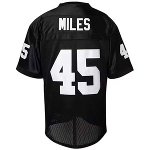 Venta al por mayor de camisetas de fútbol americano de moda de secado rápido de alta calidad camisetas de fútbol americano para hombre - Product Image 2