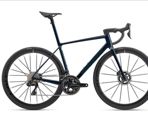 Vélo de course sur route en fibre de carbone 2025 Gi-anttss TCR Advanced SL 0, 2x12 vitesses, freins à disque à double suspension sans fil, roues profondes de 40 mm - Product Image 1