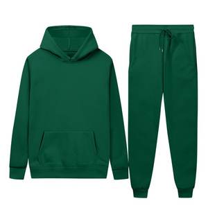Survêtement personnalisé imprimé hommes femmes survêtement sweats à capuche et pantalon de survêtement haute qualité unisexe décontracté sport sweats à capuche - Product Image 1