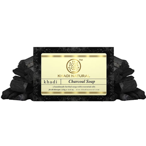 Savon au charbon naturel KHADI, 125 Gm - Product Image 1